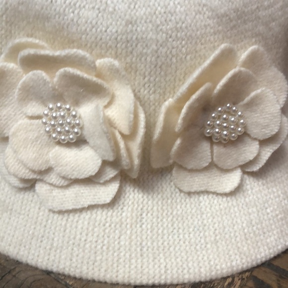 NWT Cream Wool Bucket Hat Croft & Barrow main image 4